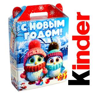 Детский подарок на Новый Год в жестяной упаковке весом 830 грамм по цене 3297 руб в Володарске